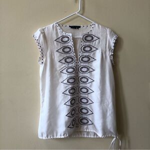 BCBG Maxazria Silk Top Size S